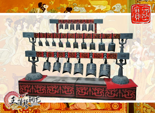 22件C型編鐘、小型演奏級、F調(diào)主旋律