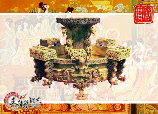 銅尊盤，曾侯乙尊盤，國(guó)寶級(jí)文物之一