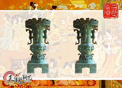 曾侯乙銅尊，武漢東湖賓館雕塑